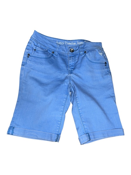 Justice Other - Justice Girls' Light Blue Denim Bermuda Shorts sz 14R